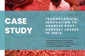 Technological Innovation to address post-harvest losses in India