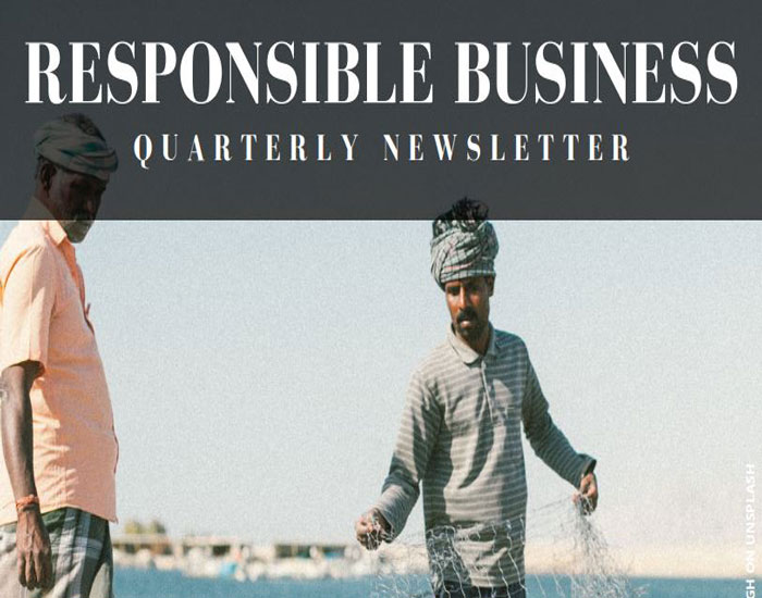 Quaterly NewsletterResponsible Business | 
December 2021