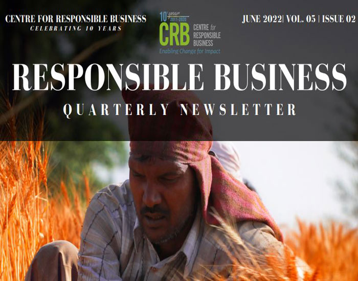 NewsletterResponsible Business | JUNE 2022| VOL. 05 | ISSUE 02