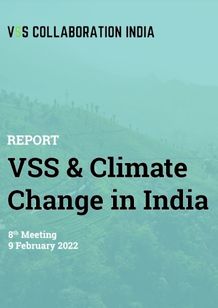 Report of VSS Collaboration India, VSS & Climate Change in India