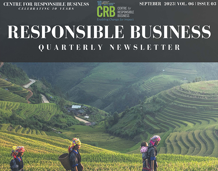 Responsible Business | SEPT 2023 | VOL. 06 | ISSUE 03