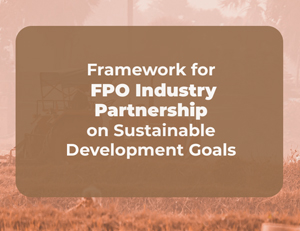 Framework for FPO Industry Partnership on Sustainable Development Goals